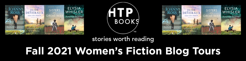 Harlequin Trade Publishing Fall 2021 Women's Fiction Blog Tours Banner, HTP Books, Stories Worth Reading, featuring book covers for AN IMPOSSIBLE PROMISE by Jude Deveraux and Tara Sheets and more