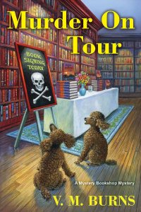 MURDER ON TOUR by V.M. Burns book cover