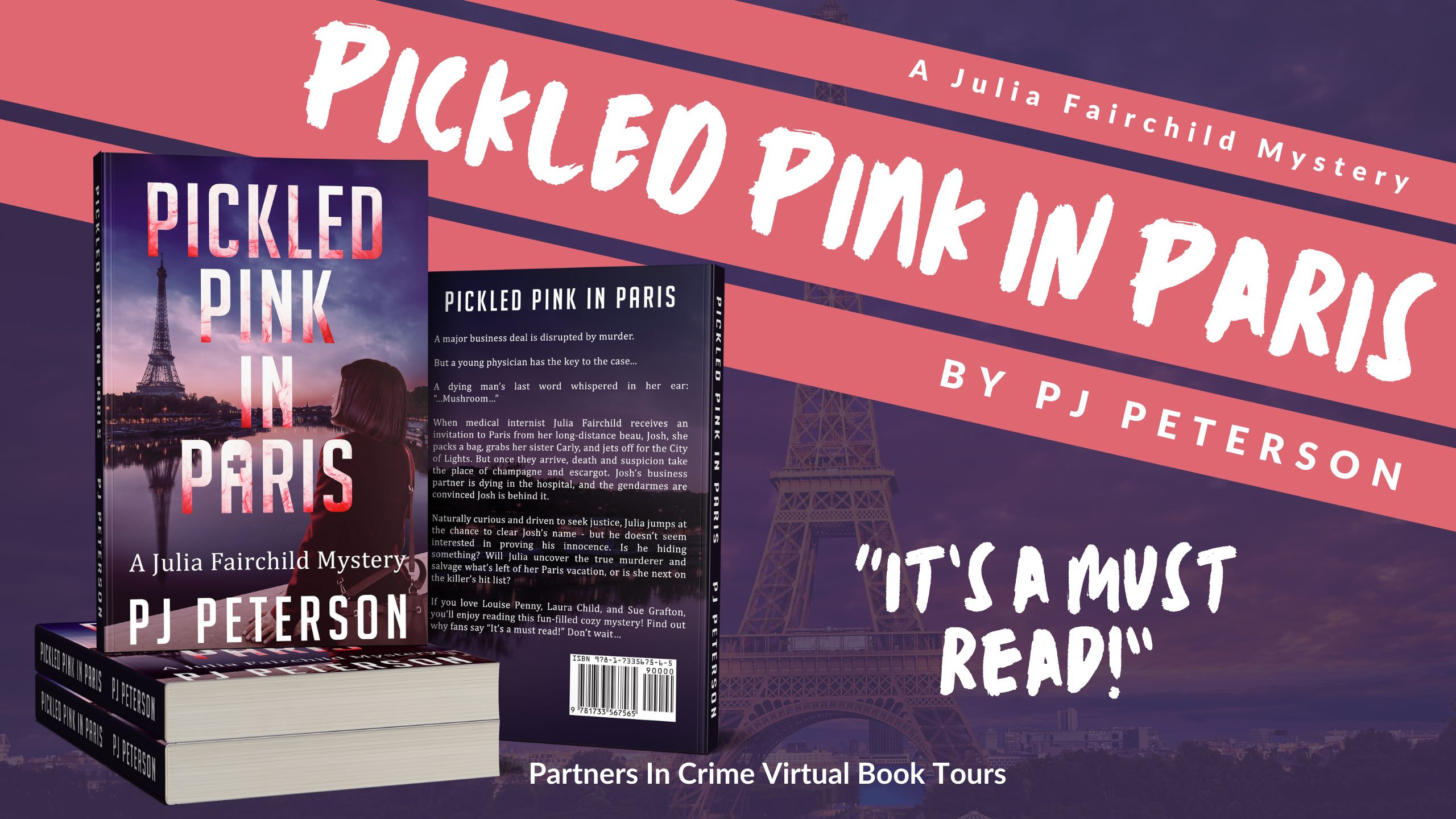 Pickled Pink in Paris by PJ Peterson Banner