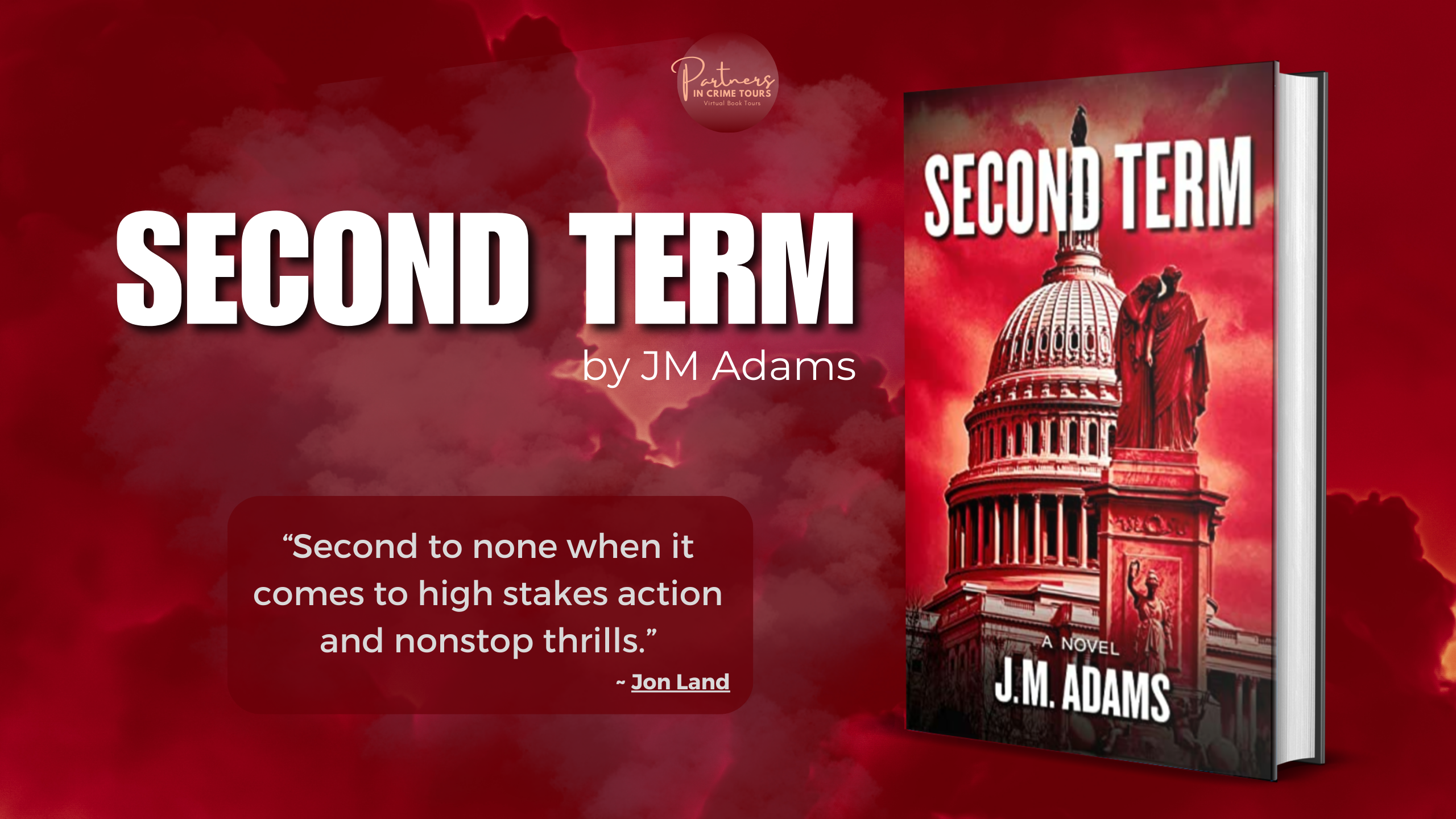 Second Term by JM Adams Banner
